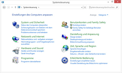 Systemsteuerung
