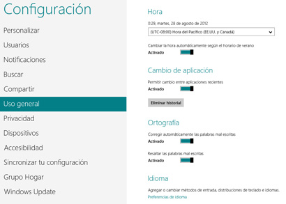 Configuración