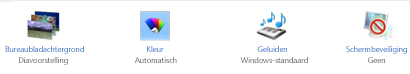 De onderdelen van een thema